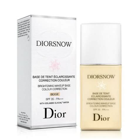 dior snow|diorsnow makeup base.